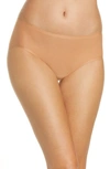 Chantelle Lingerie Soft Stretch Seamless Hipster Panties In Sandalwood
