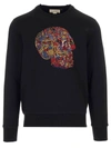 ALEXANDER MCQUEEN ALEXANDER MCQUEEN EMBROIDERED SKULL SWEATSHIRT