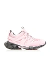 Balenciaga Track Colorblock Mesh Sneakers In Pink