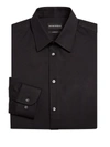 Emporio Armani Men's Basic Stretch Modern-fit Dress Shirt In Black