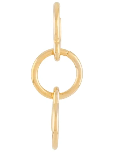 Charlotte Chesnais Three Lovers Hoop Earring In Gold