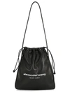 ALEXANDER WANG RYAN LEATHER DUST BAG,400011860421