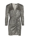 RETROFÉTE SEQUIN MINI SHEATH DRESS,400013208833