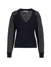 SEE BY CHLOÉ LACY KNIT WOOL-BLEND PULLOVER,400013373751