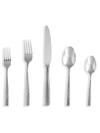 FORTESSA LUCCA FACETED 20-PIECE STAINLESS STEEL FLATWARE SET,400012428886