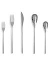 FORTESSA DRAGONFLY 5-PIECE STAINLESS STEEL PLACE SETTING SET,400012427640