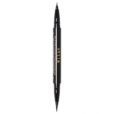 STILA STAY ALL DAY DUAL-ENDED WATERPROOF LIQUID EYE LINER INTENSE BLACK 0.033 OZ/ 1 ML,P466152