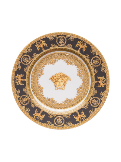 Versace I Love Baroque Porcelain Dinner Plate (18cm) In Yellow