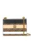 KURT GEIGER SHOREDITCH MONOGRAM-PRINT SHOULDER BAG