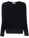 CRUCIANI CREW-NECK KNIT JUMPER