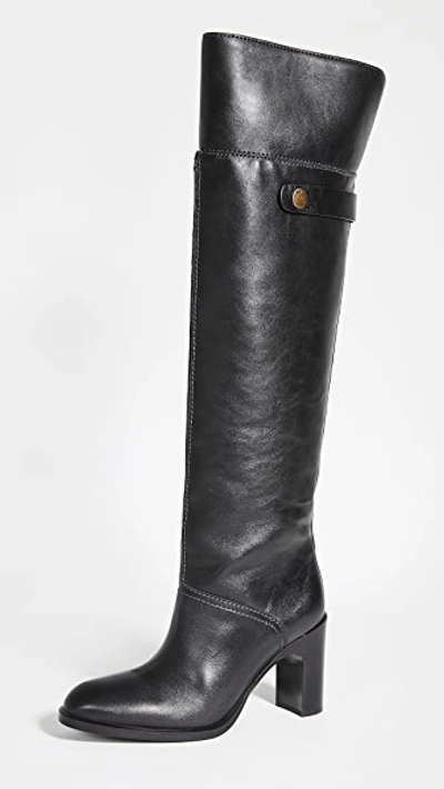 See By Chloé High Heels Boots In Black Leather