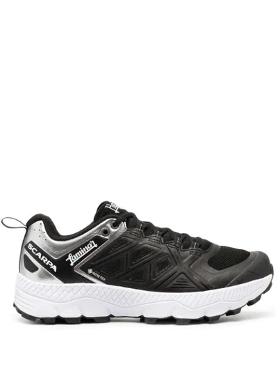 Herno Laminar Sneakers In Nylon In Black/grey