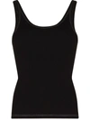 Ksubi Ribbed Cotton Tank Top In Black
