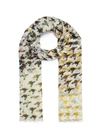 AMA PURE 'UNIVERSE' CAMOUFLAGE PRINT CASHMERE SCARF