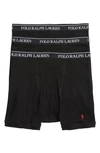 POLO RALPH LAUREN 3-PACK COTTON BOXER BRIEFS,RCBBP3PBD