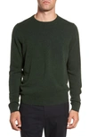 Nordstrom Men's Shop Big & Tall Nordstrom Cashmere Crewneck Sweater In Green Forest