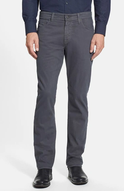 Ag Graduate Sud Slim Straight Leg Pants In Cavern Grey