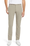 Zanella Noah Stretch Active Slim Fit Technical Pants In Off White