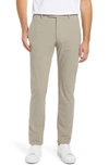 Zanella Noah Stretch Active Slim Fit Technical Pants In Tan