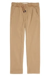 Tucker + Tate Kids' All Day Relaxed Pants In Tan Stock