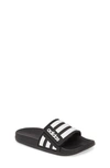 Adidas Originals Kids Black Adilette Comfort Little Kids Slides