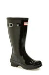 Hunter Original Gloss Rain Boot In Black