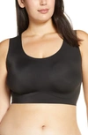 True & Co. True Body Lift Full Cup Scoop Neck Bra In Black