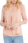 Nic + Zoe Women's Sweetheart Cardigan In Bellini