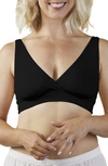 Bravado Designs Everyday Ballet Wireless Maternity/nursing Bralette In Black