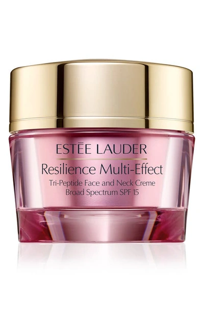 Estée Lauder Resilience Multi-effect Tri-peptide Face And Neck Moisturizer Spf 15 For Normal/combination Skin, 1.