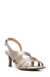 Naturalizer Taimi Dress Sandals Women's Shoes In Champagne Leather