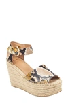 MARC FISHER LTD ALIDA ESPADRILLE PLATFORM WEDGE,MLALIDA6