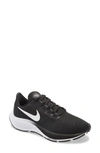Nike Air Zoom Pegasus 37 Running Shoe In Black/white/thunder Grey