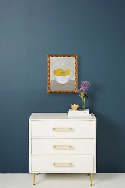 Artfully Walls Bowl Of Lemons Wall Art By  In Brown Size S