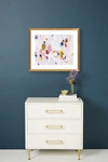Artfully Walls In The Navy Wall Art By  In Yellow Size M