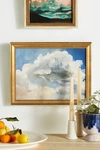 Artfully Walls Clouds Wall Art By  In Yellow Size S