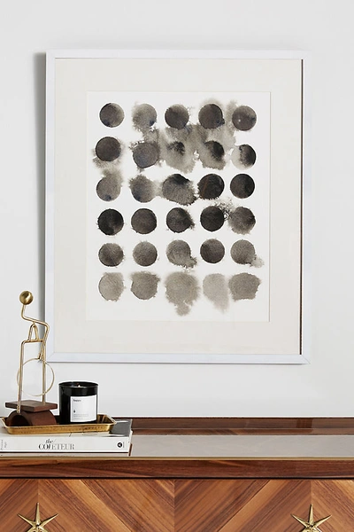 Artfully Walls Phases Of The Moon Wall Art By  In White Size M