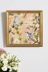 Artfully Walls Two Birds In A Tree Wall Art By  In Yellow Size S
