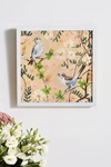 Artfully Walls Two Birds In A Tree Wall Art By  In White Size S