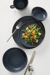 Gather By Anthropologie Ilana Matte Dinner Plates, Set Of 4 By  In Blue Size S/4 Dinner