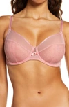 Chantelle Lingerie Revele Moi Perfect Fit Underwire Bra In Rose Tutu