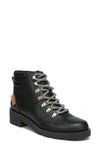 Dr. Scholl's Tucker Lace-up Boot In Black Leather