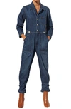 TRAVE GISELLE DENIM BOILERSUIT,077-009-117