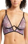 HAUTY HAUTY PLUNGE NECK BRALETTE,2078