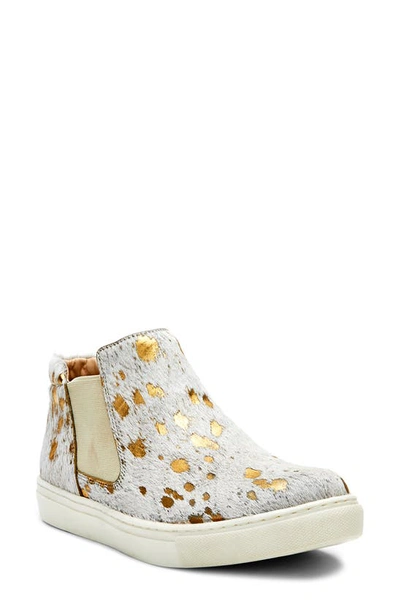 Coconuts By Matisse Harlan Slip-on Sneaker In Gold Spot Calf Hair