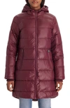 MODERN ETERNITY 3-IN-1 WATERPROOF QUILTED DOWN & FEATHER FILL MATERNITY PUFFER COAT,MEP019