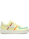 Nike Air Force 1 '07 Lx "life Lime" Sneakers In Yellow