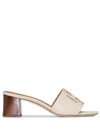 TORY BURCH INES 55MM LEATHER SANDALS