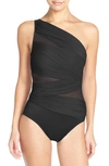 MIRACLESUITR MIRACLESUIT JENA ONE-SHOULDER ONE-PIECE SWIMSUIT,6516615