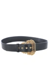 VERSACE JEANS COUTURE VERSACE JEANS COUTURE LEATHER BELT,D8VZAF02 71627-899